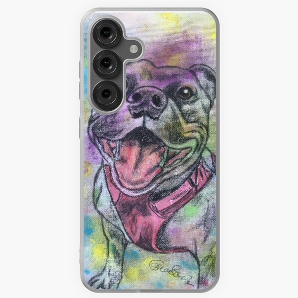 Item preview, Staffordshire Bull Terrier Rainbow designed and sold by Merlinsmates.