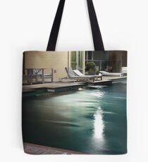 Terrazzo Nashville - Pool Deck at Nightfall Tote Bag