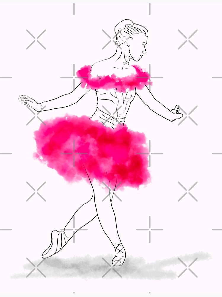 Pink Ballerina illustration by nobelbunt