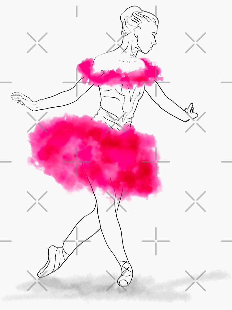 Pink Ballerina illustration by nobelbunt