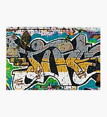Abstract Graffiti ornament Photographic Print