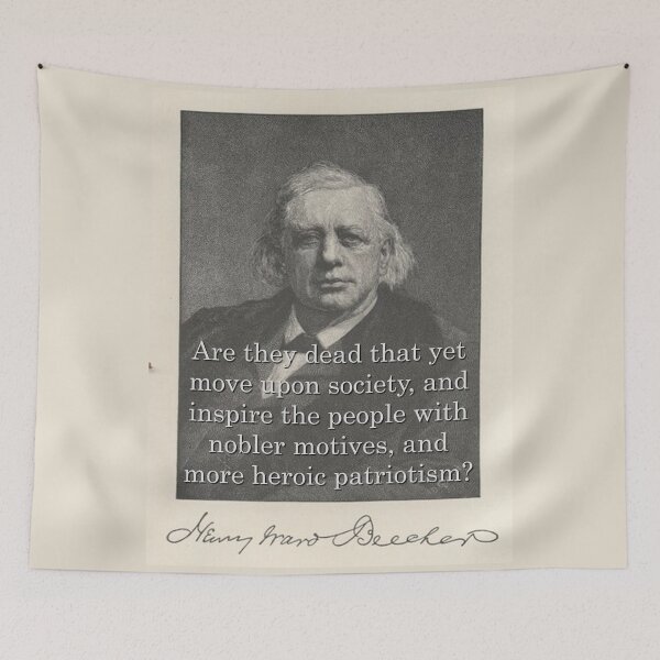 Item preview, Are They Dead - H W Beecher designed and sold by CrankyOldDude.