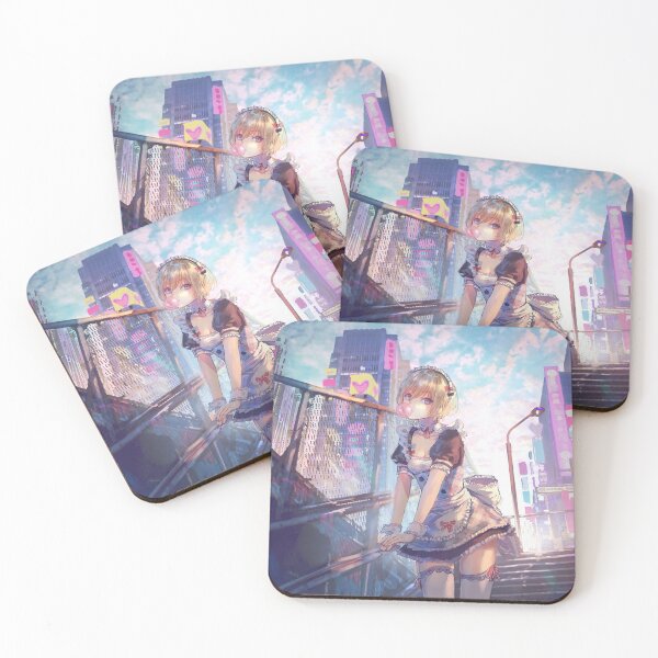 Item preview, Anime girl on stairs designed and sold by LokShyu.