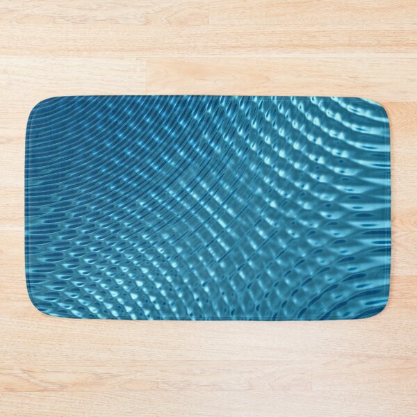 Item preview, Four blue interfering waves designed and sold by lathspell.