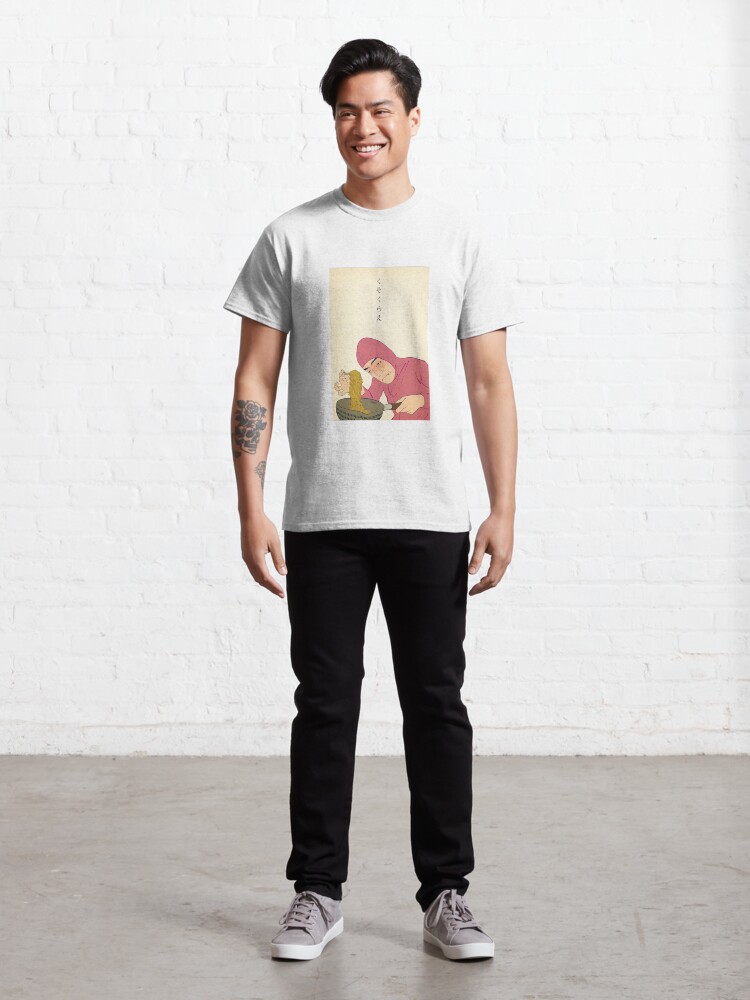 Alternate view of Pink Guy cooks Ramen Classic T-Shirt