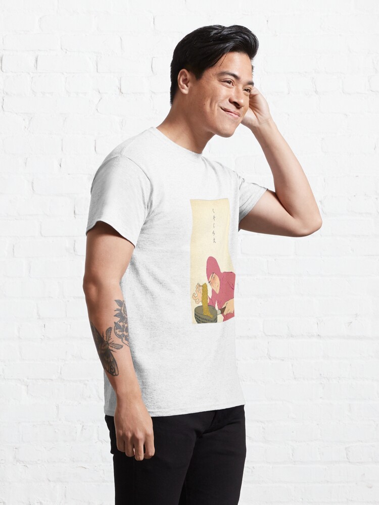 Alternate view of Pink Guy cooks Ramen Classic T-Shirt