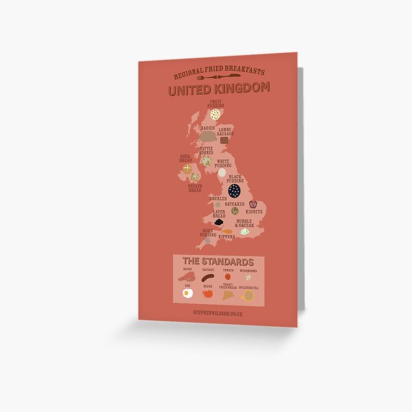 Item preview, Regional Fried Breakfasts of the United Kingdom designed and sold by Stephen Wildish.