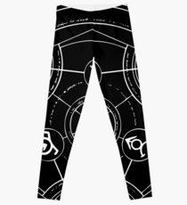 Black Alchemy Circle Leggings