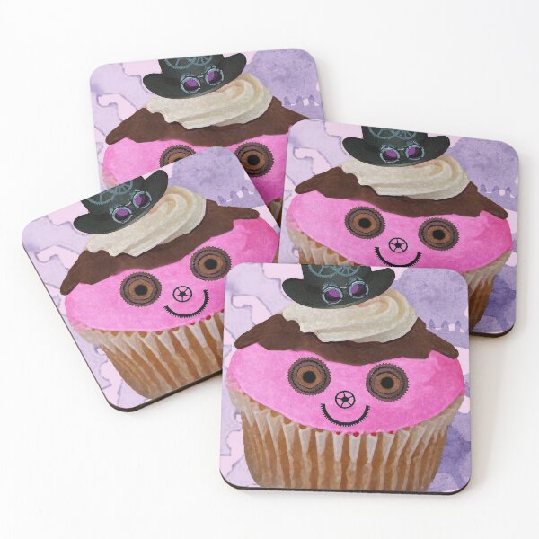 Item preview, Steampunk steampink Cupcake designed and sold by Loveday Funck.