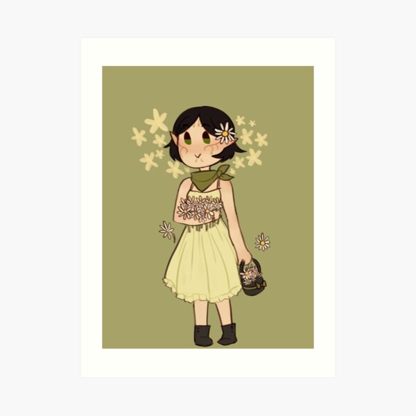 FLOWER MERRILL Art Print