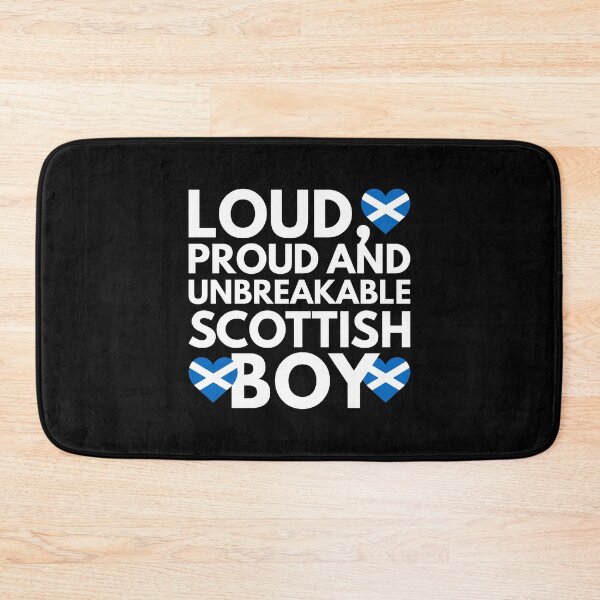 Item preview, I am Scottish Boy Loud, Proud and Unbreakable designed and sold by HelloFromAja.