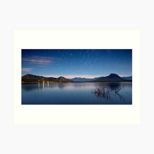 Blue Moogerah Art Print