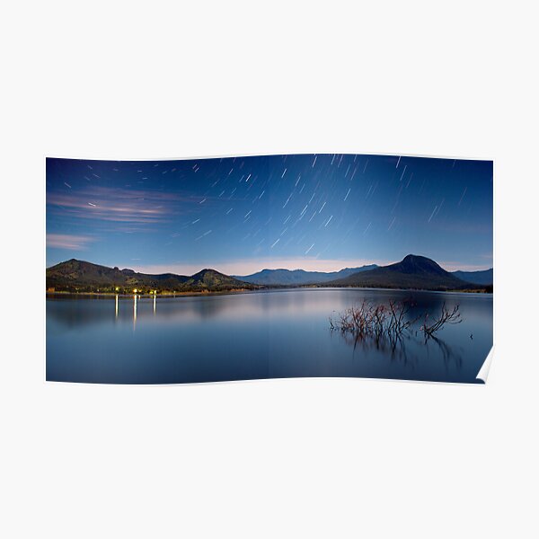 Blue Moogerah Poster