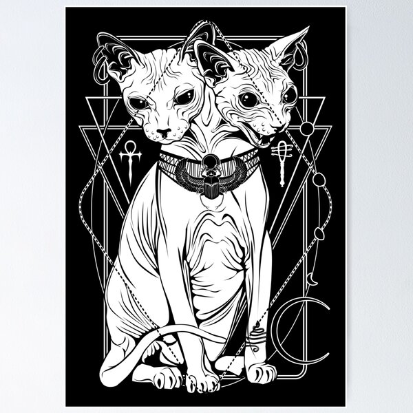 Item preview, Bastet - the Cat Goddess  designed and sold by vonKowen.