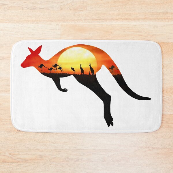 Item preview, Sunburnt Kangaroo designed and sold by Kestrelle.