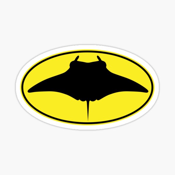 Manta Ray Sticker