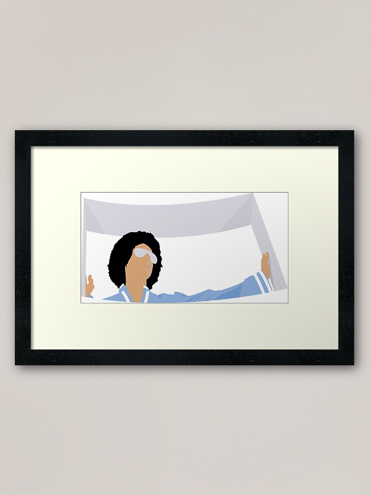 Alternate view of 7801 window Framed Art Print