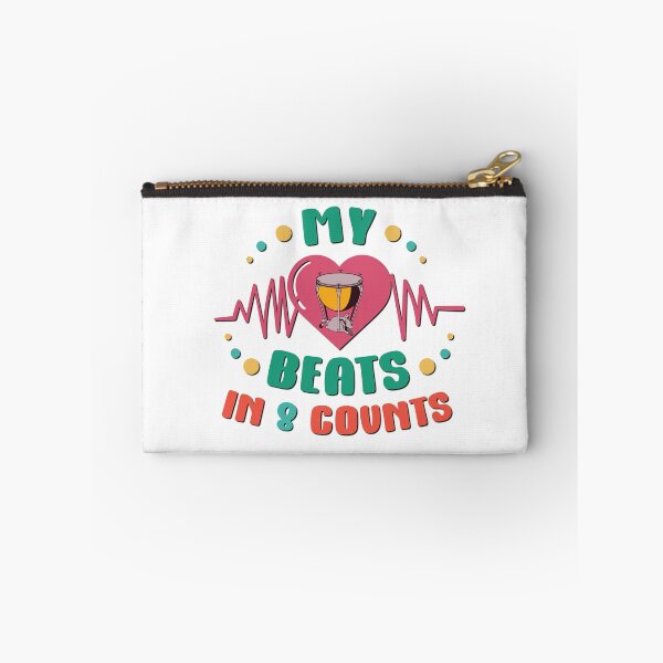 Item preview, My Heart Beats in 8 Counts - Timpani designed and sold by BandMomDesigns.