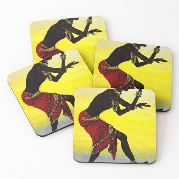 Item preview, Man Doing Tribal Dance By ArtGuru 9636 - Acrylic On Paper designed and sold by Art Guru.