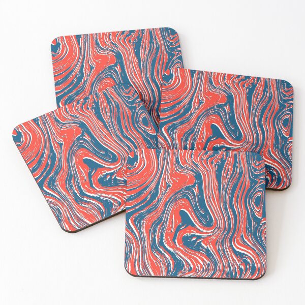 Item preview, Marbled Red, White, and Blue designed and sold by RoxanneG.