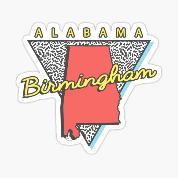 Item preview, Birmingham Alabama Souvenirs AL Retro Triangle designed and sold by Brandon Fuller.