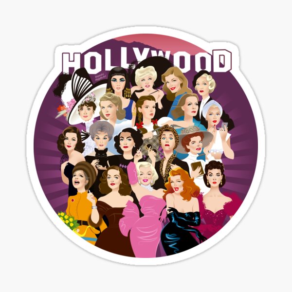 My Hollywood Sticker