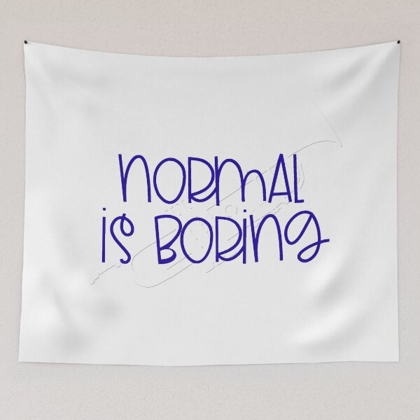 Item preview, Normal Is Boring - Trumpet designed and sold by BandMomDesigns.
