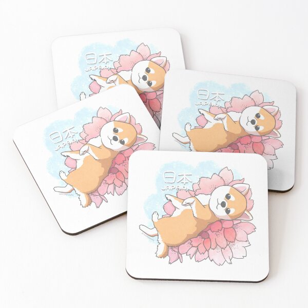 Item preview, Japan sakura shibainu dog designed and sold by Bachoochi.