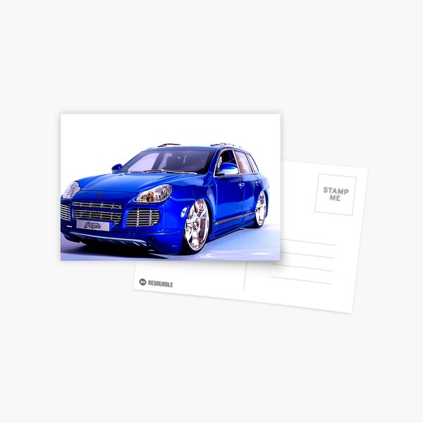 Porsche Cayenne Postcard