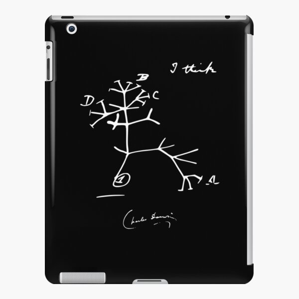 Tree of Life I Think Charles Darwin Evolutionary Sketch iPad Snap Case
