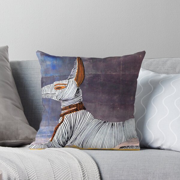 Artikelvorschau, Ägyptischer Hund durch ArtGuru 9656 - Acryl auf Papier entworfen und verkauft von Art Guru.