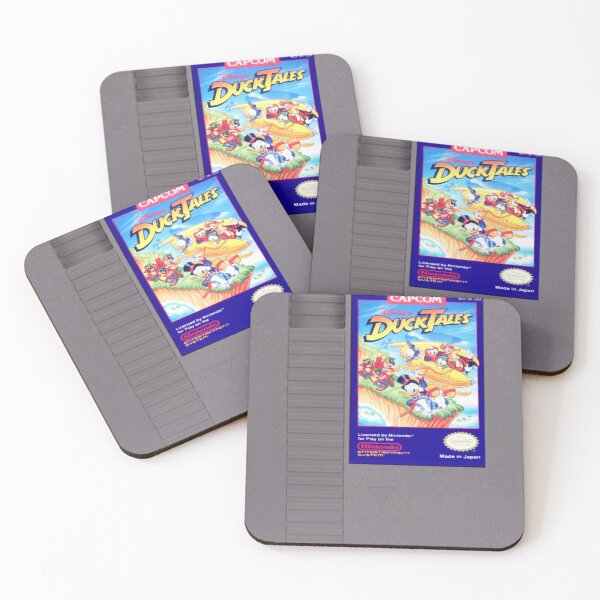 NES ducktales Coasters (Set of 4)