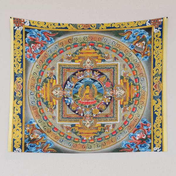 Item preview, Buddhist Hindu Mandala 5 designed and sold by GuyBlank.