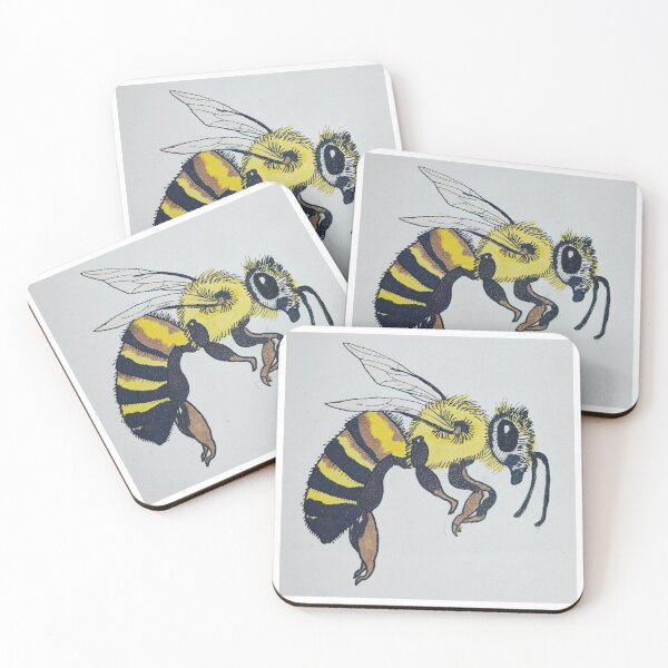 Item preview, Honeybee Midflight designed and sold by JaimeWinchester.