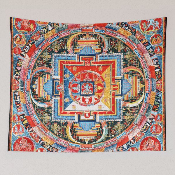 Item preview, Buddhist Hindu Mandala 6 designed and sold by GuyBlank.