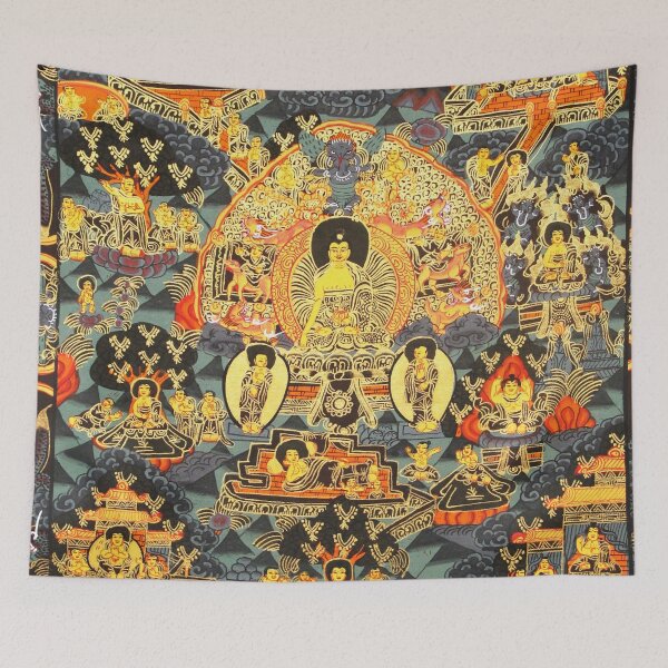 Item preview, Buddhist Hindu Mandala 7 designed and sold by GuyBlank.