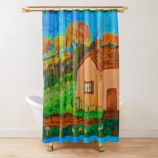 Country Cottage Shower Curtains Redbubble