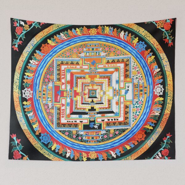 Item preview, Buddhist Hindu Mandala 8 designed and sold by GuyBlank.