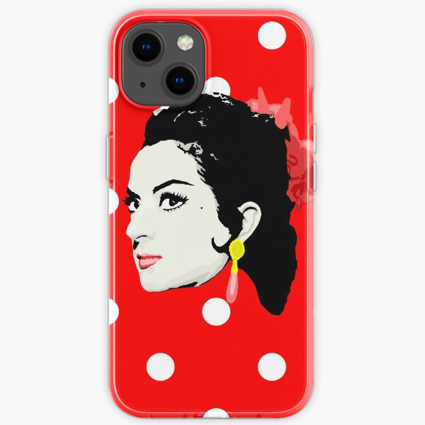 Lola Flores Funda blanda para iPhone