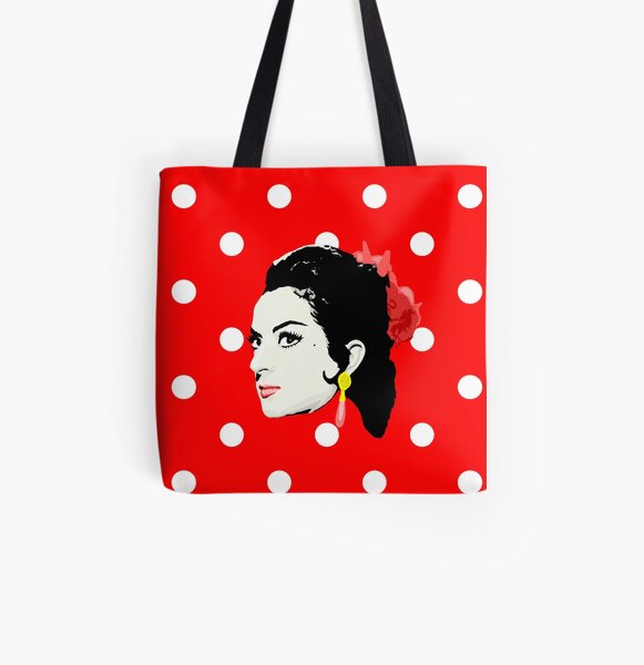 Lola Flores Bolsa estampada de tela
