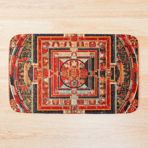 Item preview, Buddhist Hindu Mandala 9 designed and sold by GuyBlank.