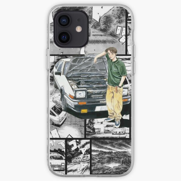 Initial D Takumi Fujiwara Manga Wall Design Version 1 Iphone Case Cover By Mayorga Redbubble