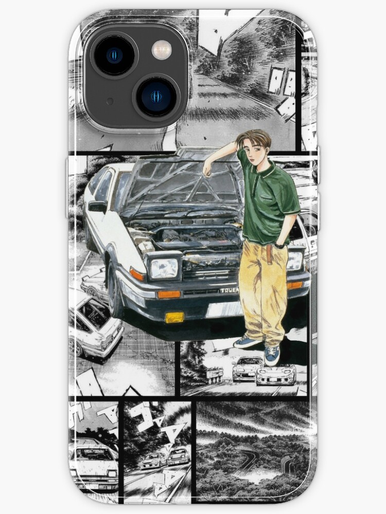 Initial D Takumi Fujiwara Manga Wall Design Version 1 Iphone Case For Sale By Mayorga Redbubble