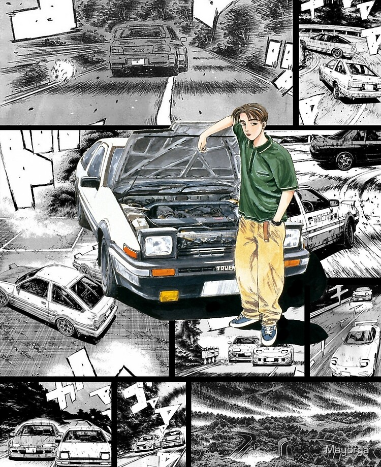 Initial D Manga vs Anime 