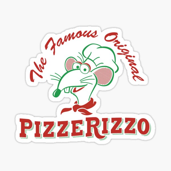 Vista previa del artículo con la obra «Pizzerizzo», diseñado y vendido por Jungle Ronin.