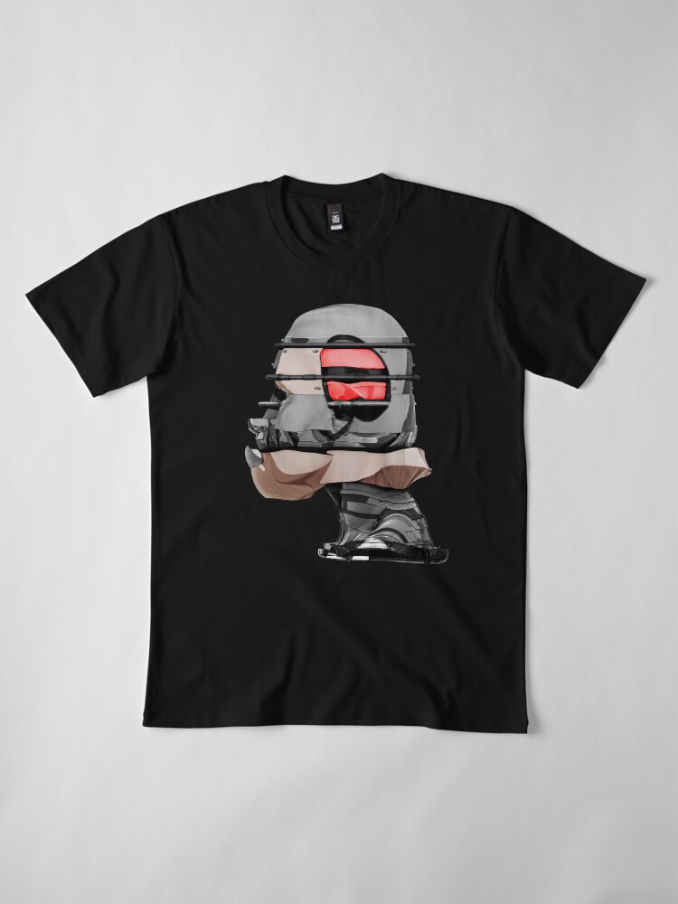 Alternative Ansicht von DISPLACEMIND I 12|2016 - Shirt (Cyberpunk Displacement 3D-Render Digital Art) Premium T-Shirt