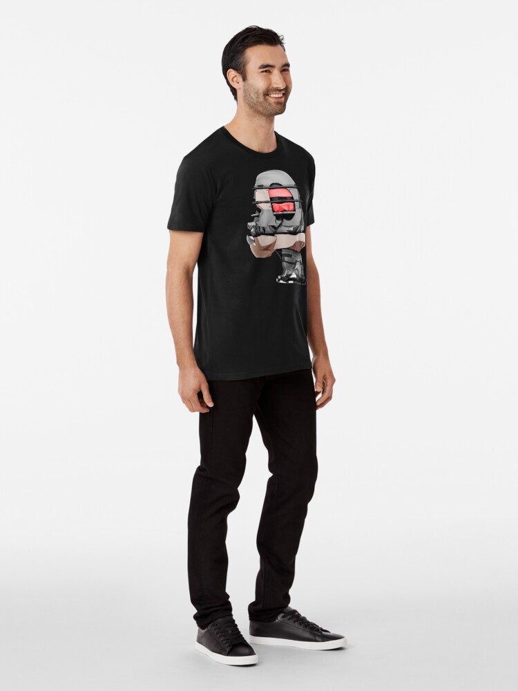 Alternative Ansicht von DISPLACEMIND I 12|2016 - Shirt (Cyberpunk Displacement 3D-Render Digital Art) Premium T-Shirt