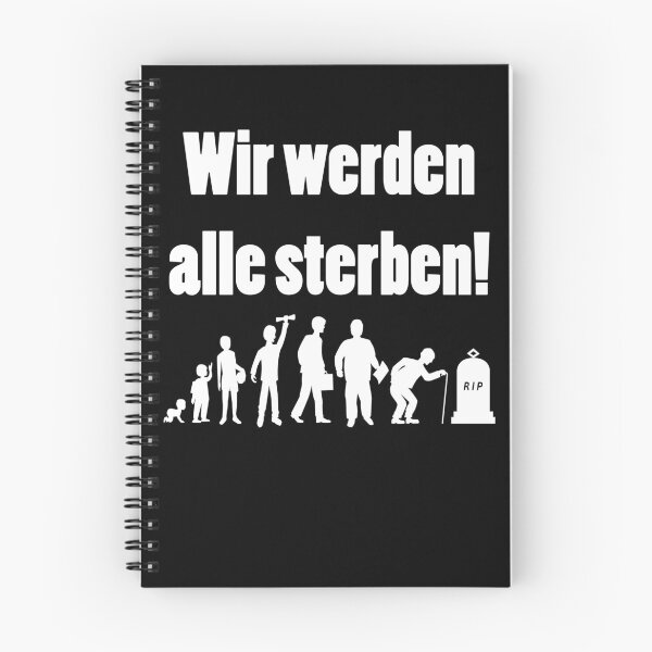 Item preview, We will all die! designed and sold by Schwaben Designs.