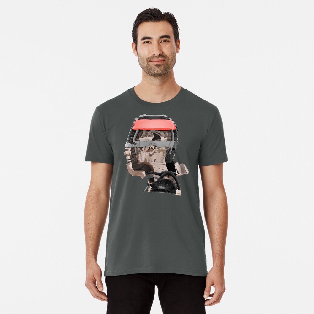 DISPLACEMIND III 12|2016 - Shirt (Cyberpunk Displacement 3D-Render Digital Art) Premium T-Shirt