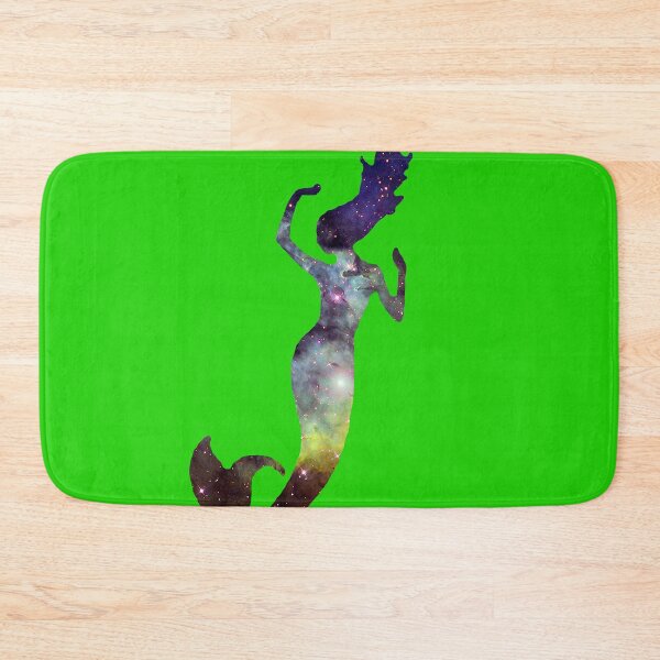 Item preview, Galaxy Mermaid in Green designed and sold by GraceT26.